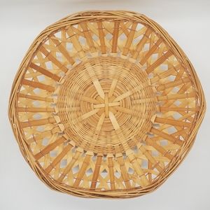 Vintage Wicker Woven Basket